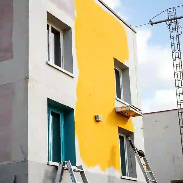 رنگ‌ آمیزی ساختمان